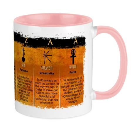 

CafePress - Kwanzaa Principles Mug - Ceramic Coffee Tea Novelty Mug Cup 11 oz