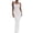 White square neck maxi dress a1, variant on Women Summer Square Neck Sleeveless Bodycon Maxi Dress Solid Boho Casual Long Party Dress Beach Vacation Sundresses, Pink S
