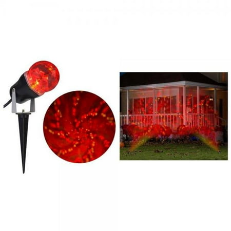 Halloween LED Time Tunnel RED YELLOW projection Stake Light