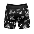 thumbnail image 2 of Mens Funny Boxers Bone Zone Sarcastic Skeleton Graphic Underwear for Men, 2 of 4