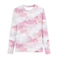 thumbnail image 3 of Maean Toddler Kids Shirts Long Sleeve Crewneck Causal Loose Tie Dye Tshirts Tops for Boys Girls, 3 of 4