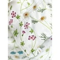 thumbnail image 3 of Melange Home Printed Design Cotton Collection 400 Thread Count Wildflower Bed Sheet Set Red King, 3 of 3