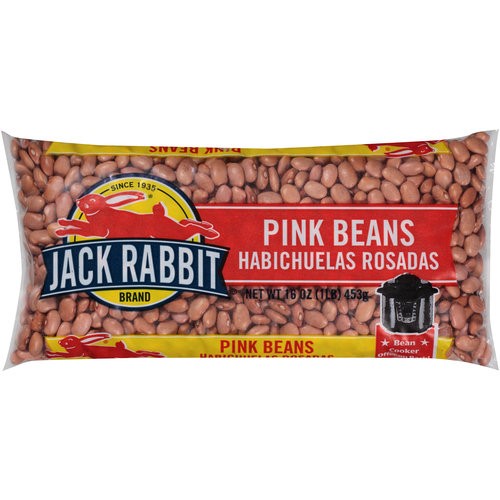 Jack Rabbit Pink Beans, 16 oz