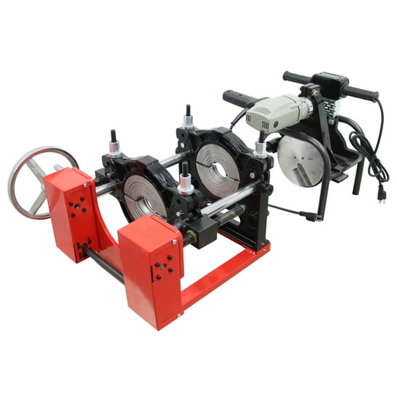 2 Clamps Pipe Fusion Welder PE PPR PB PVDF Butt Fusion Welding Machine Pipe Fusion Welder 2.48"-6.30"