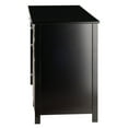 thumbnail image 5 of Winsome Delta Office Black Writing Desk - 22147, 5 of 5