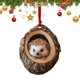 thumbnail image 1 of Que Cuelgan Adornos Rústico Adorno Navidad Animal Acrílico, 1 of 9