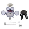 thumbnail image 1 of Batería para niños, batería para niños, batería para niños diferentes, batería de jazz para niños pequeños, diseño aerodinámico, 1 of 5