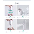 thumbnail image 2 of Humidificador en aerosol Facial hidratante blanco, vaporizador Facial recargable portátil, 2 uds., 2 of 5