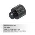 thumbnail image 3 of Uxcell Mic Stand Adapter 1/4 Female to M10 Male Camera Screw Thread Adapter for Microphone Tripod Stand Black, 3 of 6