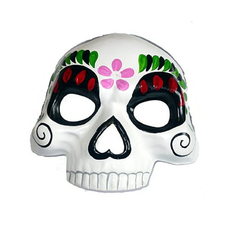 Ladies Day of Dead Mask Día de la Mujer de la máscara muerta Costume Sugar Skull