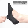 thumbnail image 6 of 10 Pairs No Show Socks for Women, Non Slip Low Cut Liner Socks, Thin Nylon Invisible Footies for Flats, Loafers & Shoes, 6 of 6