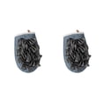 thumbnail image 1 of Naiovety Toalla de doble cara Guantes de baño Ducha Exfoliante Removedor Cuerpo en Limpieza de baño Accesorio de baño de doble Gris 2piezas, 1 of 6