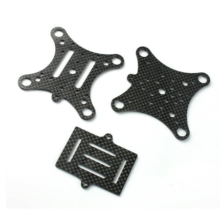 SQUARE HEAD Antivibration Camera Gimbal Mount Carbon For Go-Pro He-ro For DJI Phantom RC Drone, As Shown (Buy 2 Free 1)