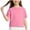 Pink #A, variant on Girls' T-shirts Short Sleeve Crew Neck Loose Cotton Tshirts Kids Casual Summer Basic Layer Tees Solid Color (5-6 Years, Pink #A)