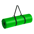 thumbnail image 1 of Tapete Yoga Pilates Ejercicio 10 Mm Antideslizante Nube verde, 1 of 5