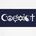thumbnail image 3 of CafePress - Coexist Baseball Jersey - Kids Cotton Baseball Jersey, 3/4 Sleeve Shirt, 3 of 4