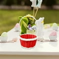 thumbnail image 4 of Mini Easter Baskets For Crafts Decor Mini Rattan Picnic Basket Kids Easter Baskets Empty Plastic Easter Basket For Easter Egg Hunt, 4 of 6