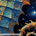 thumbnail image 3 of Hippocampus Polyester Right-Angle Floor Mat - Durable Entrance Door Carpet for Home and Office Use, 3 of 6