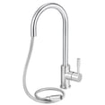 thumbnail image 1 of ALFI Trade AB2028-BSS Solid Brushed Stainless Steel Single Hold Pull Down Kitchen Faucet, 1 of 4