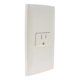 thumbnail image 3 of Placa Con Contacto Polarizado Leviton Blanco 15A 125-250V, 3 of 3