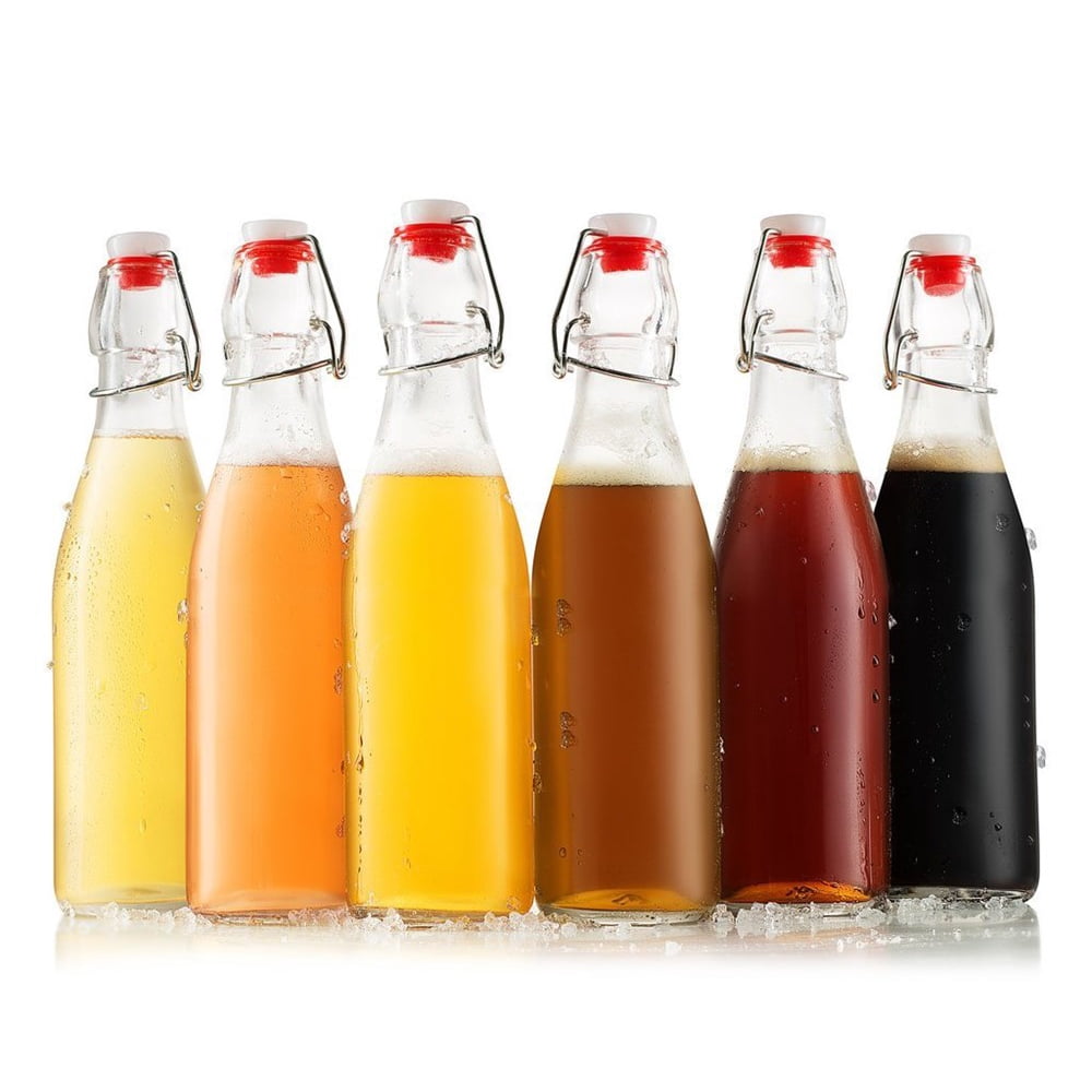 Grolsch Bottles 6 Pack 16 oz Swing Top Bottles Easy Cap Beer Bottles