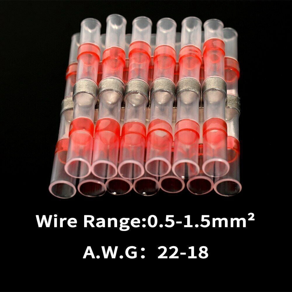 400PCS Heat Shrink Solder kit Seal Sleeve Wire Connectors Terminal Waterproof