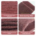 thumbnail image 4 of Paño de limpieza de carborundo con transmisión en vivo, paño de pulido y pulido de carborundo de nailon, paño de descontaminación para limpieza del hogar, paño de trefilado engrosado, 4 of 5