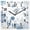 blue, variant on Blue Coastal Wooden Wall Clock Silent Non Ticking, Summer Beach Turtle Coral Starfish Jellyfish Square Wall Clocks Battery Operated, Decor Clock for Home Office, Living Room, Kitchen, 10 Inch