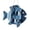 B001- A, variant on Hanging Storage Organizer, Coastal Wall Decor, Fish Decor, Wall Pocket Organizer, 1Pc Patchwork Denim Hanging Storage for Entryway and Nursery Wall Display
