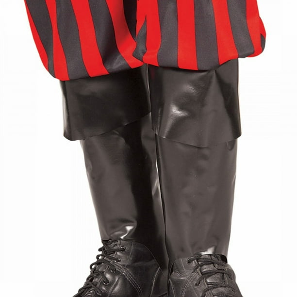 Rubie's Pirate Boot Tops Black Toppers Plastic Boots Adult Mens Costume Accessory Walmart