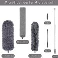 thumbnail image 3 of 4Pcs Microfiber Duster Kit with Extension Pole 30-110 Inches, 3 of 5