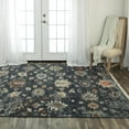 thumbnail image 2 of Alora Decor Muse 8' x 10' Charcoal/Black/Blue/Red/Yellow Hand Knotted Area Rug, 2 of 4