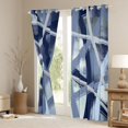 thumbnail image 3 of Castle Fairy Gradient Stripes Black Out Curtains,Geometric Curtains Pack of 2 (42x63 Each), 3 of 6