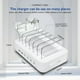thumbnail image 2 of Estación de carga USB C para múltiples dispositivos Apple, 100 W, 4 PD y 2 estaciones de carga USB c, 2 of 7