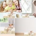 thumbnail image 3 of KALLORY 2Pcs Lightweight Transparent Acrylic Small Pet Bath Containers Sand Boxes, 3 of 8