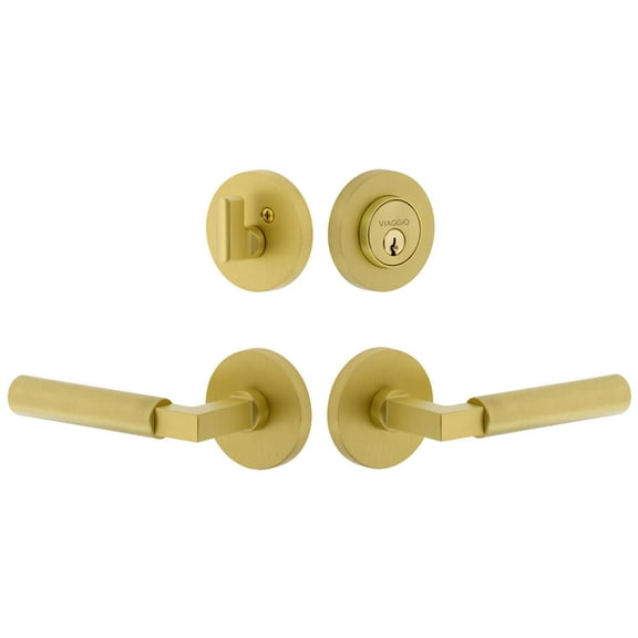 Viaggio Clocon-Sth_Combo_234_Rh Circolo Right Handed Solid Brass Single Cylinder Keyed