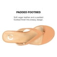 thumbnail image 4 of Journee Collection Womens Alika Slip On Block Heel Sandals, 4 of 6