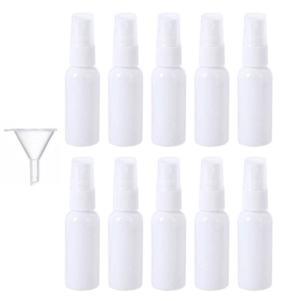 10PCS Macaron Color Alcohol Spray Bottle Travel Split Bottle Spray