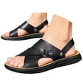 thumbnail image 2 of Mostsola Slides for Men Adjustable Slip on Shoes Comfortable Arch Support Sandals Beach Shoes, 2 of 9