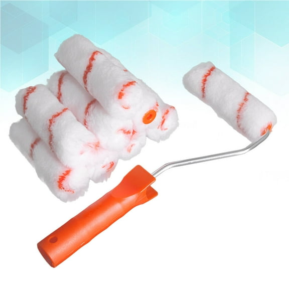 COSMOBETTY 1Set Professional Paint Roller Kit for Walls Even Painting Absorbs Large Amount of Paint 4Inch