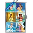 thumbnail image 3 of Disney Princess - Scenic Grid Wall Poster, 22.375" x 34" Framed, 3 of 5