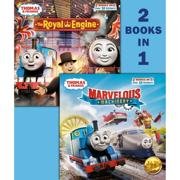 Pre-Owned Marvelous Machinery/The Royal Engine (Thomas & Friends) (Paperback 9780593127636) by Christy Webster