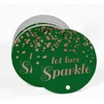 thumbnail image 2 of Inkdotpot Pack Of 100 Real Rose Gold Foil Paper Tags Let Love Sparkle Wedding Favor Hang Tags, 2 of 7