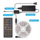 thumbnail image 3 of Kit de tira LED, tira LED multicolor de 5 m, 5050 LED RGB, se sincroniza al ritmo de la música, con control remoto RF de 40 teclas, 3 of 5