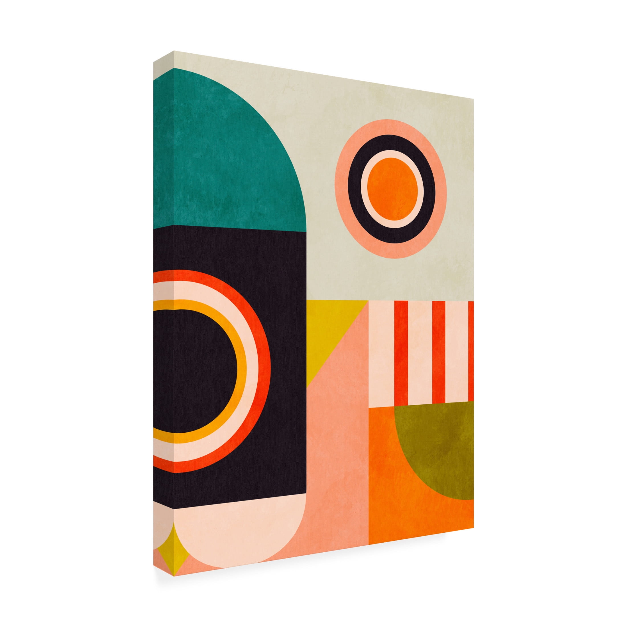 Trademark Fine Art Heidi Westum  Rut Bre Playing Around Shapes 2 Canvas Wall Art