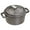 Graphite Grey, variant on Staub Cast Iron 2.75-qt Round Cocotte - Basil
