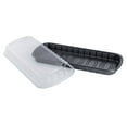 Full Rib Container Karat, Full Slab Black PP Plastic Rib Container, 100 ct - Walmart.com
