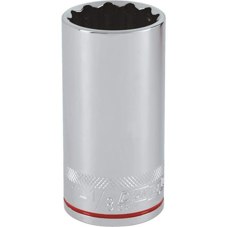 

Channellock Products 1/2 Drive 1-1/8 12-Point Deep Standard Socket