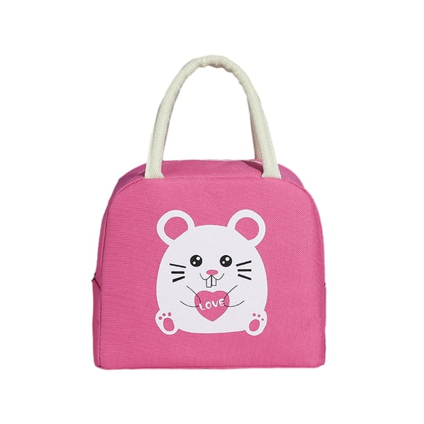 Yuarrent Bolsa de almuerzo con estilo para el hogar y la oficina - Bolsas de almuerzo de gran capacidad para mujeres Bolsa de almuerzo aislada Type3 NO3