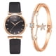 thumbnail image 2 of Relojes de pulsera para mujer Jadi, estilo europeo y de moda, con esfera dorada, conjunto de reloj de pulsera para mujer, reloj de moda, 2 of 4